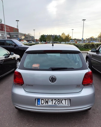 Volkswagen Polo cena 20500 przebieg: 158350, rok produkcji 2009 z Wrocław małe 326